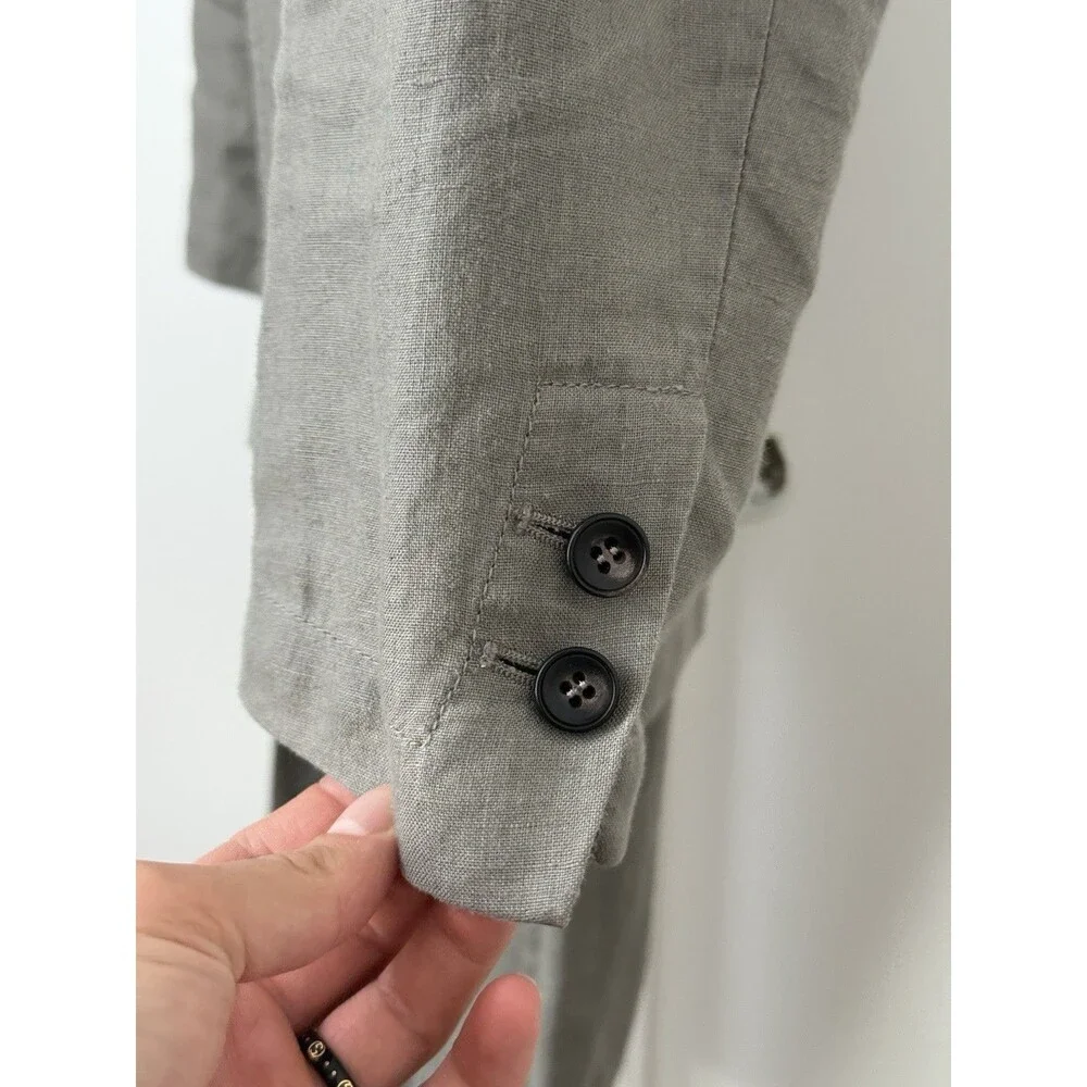 MUJI - 100% Hemp Linen Suit – Green